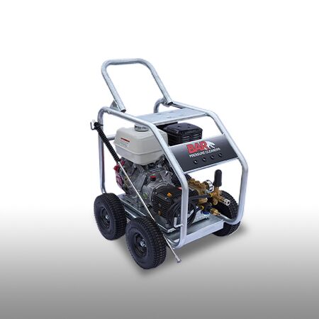 BAR Pressure Washer Gearbox Drive with Honda GX390 Engine, 3500 PSI, 15 Litres Per Minute